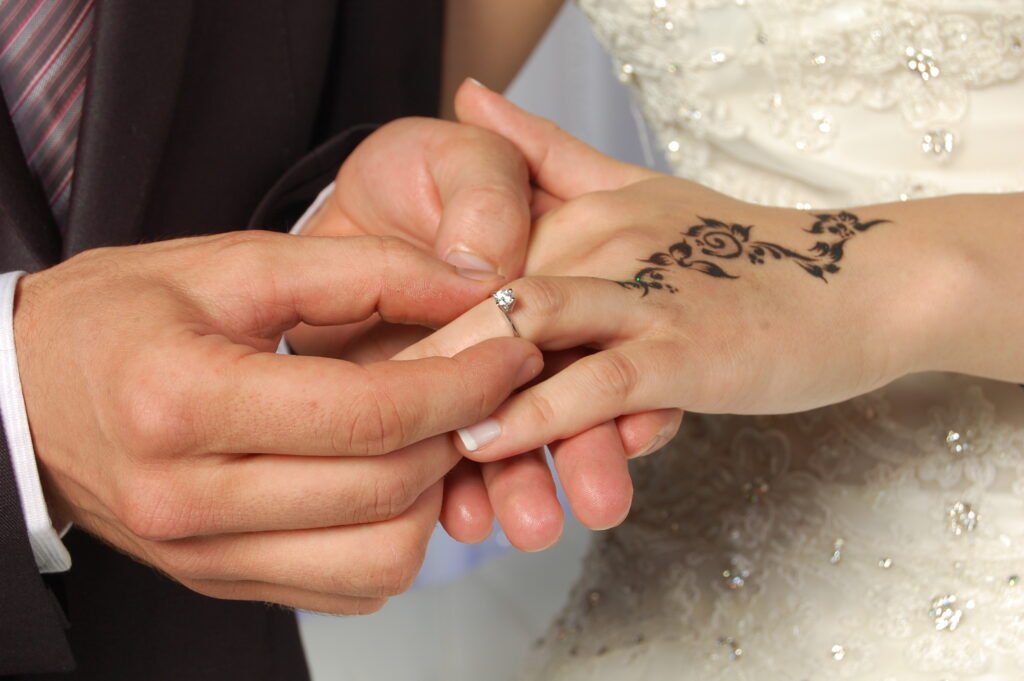 Arabic night wedding