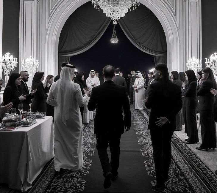 Arabic night wedding